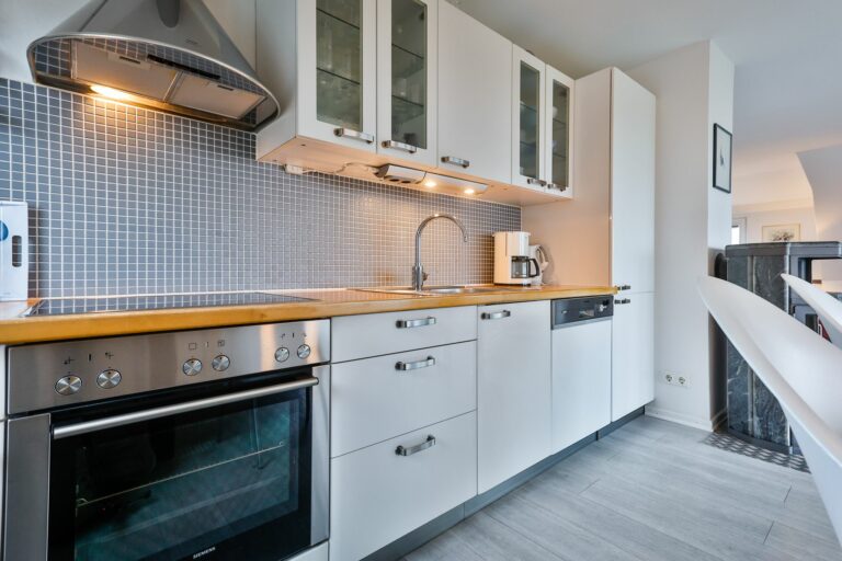 Küche in Ferienwohnung Hörnum