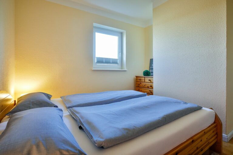 Schlafzimmer in Ferienwohnung Hörnum