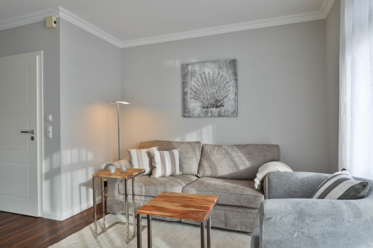 Wohnzimmer in Ferienwohnung Hörnum