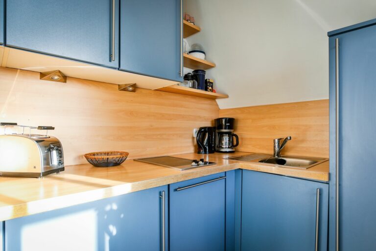 Küche in Ferienwohnung Hörnum