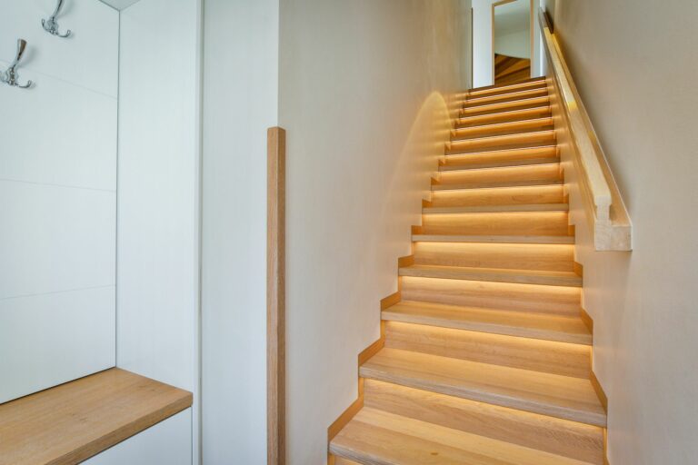 Treppe in Ferienwohnung Hörnum