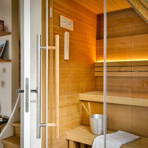 Sauna in Ferienwohnung Hörnum