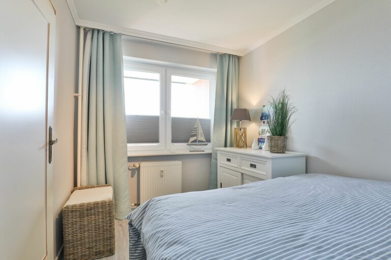 Schlafzimmer in Ferienwohnung Hörnum