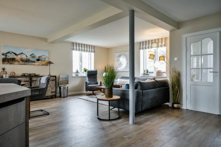 Wohnzimmer in Ferienwohnung Hörnum