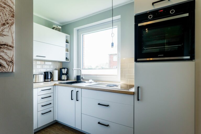 Küche in Ferienwohnung Hörnum