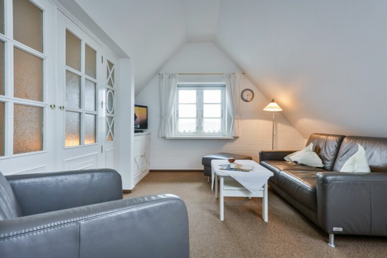 Wohnzimmer in Ferienwohnung Hörnum
