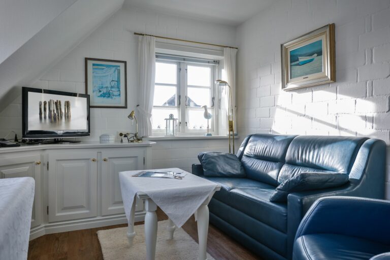 Wohnzimmer in Ferienwohnung Hörnum