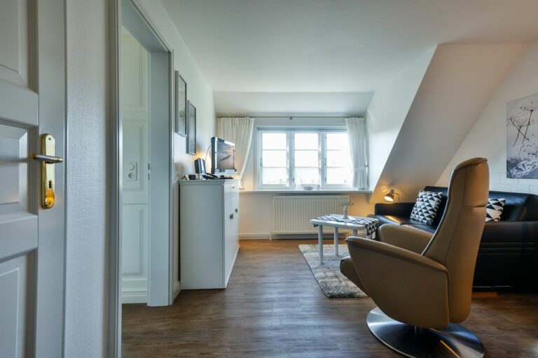 Wohnzimmer in Ferienwohnung Hörnum