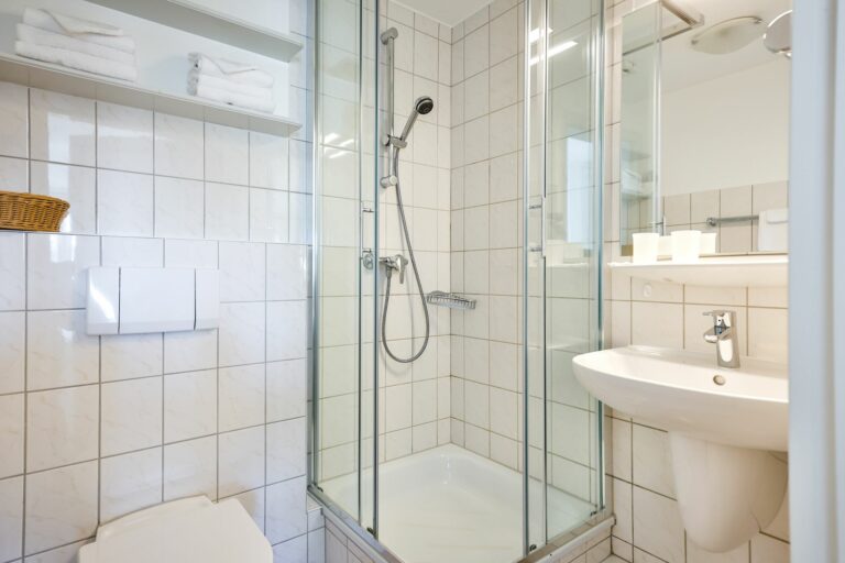 Bad in Ferienwohnung Hörnum