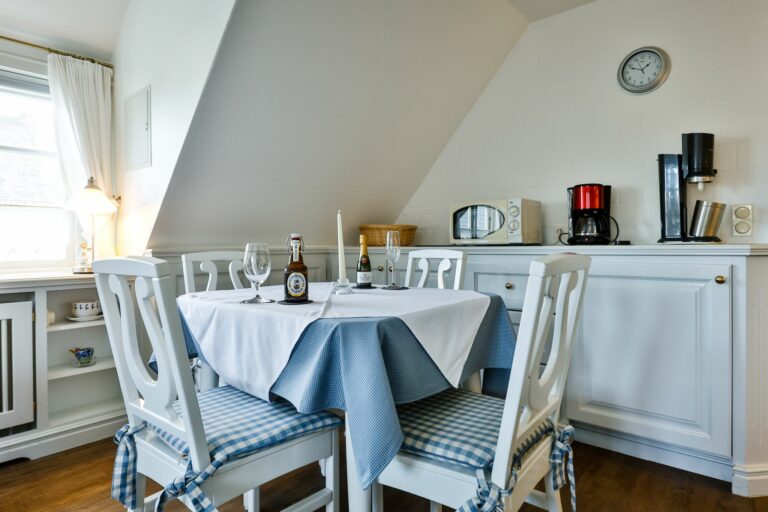 Wohnzimmer in Ferienwohnung Hörnum