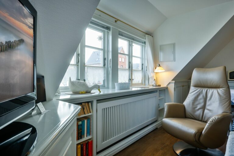 Wohnzimmer in Ferienwohnung Hörnum
