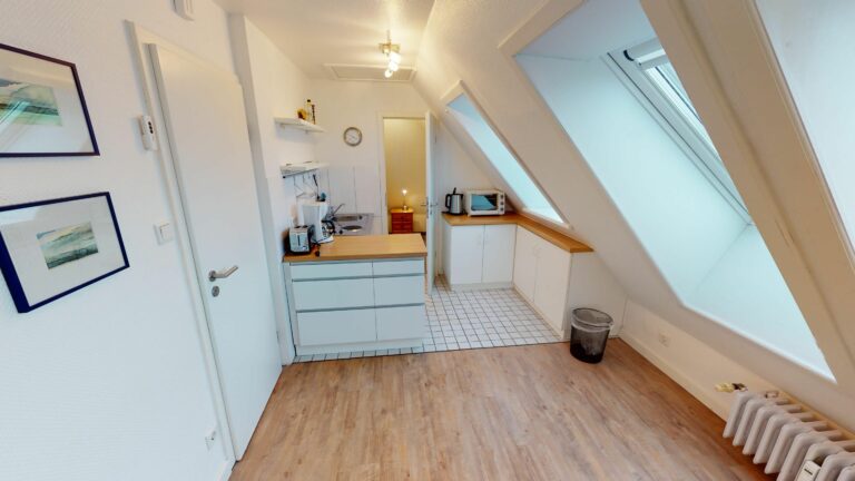 Küche in Ferienwohnung Hörnum