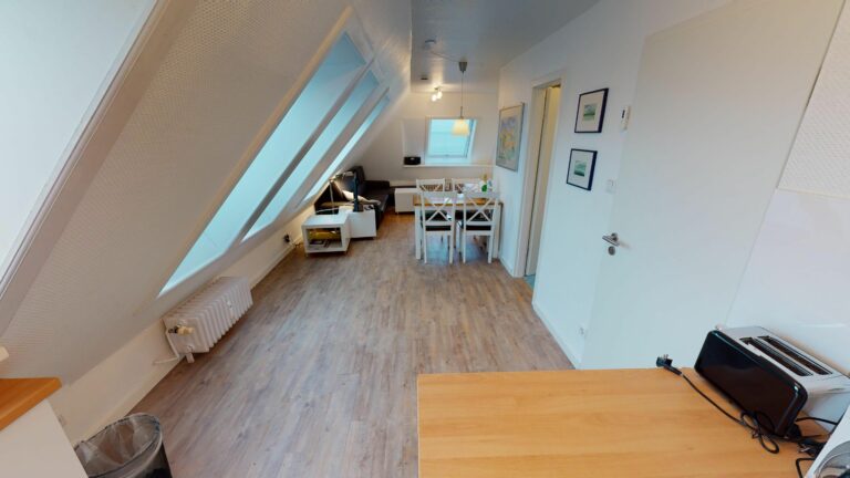 Wohnzimmer in Ferienwohnung Hörnum
