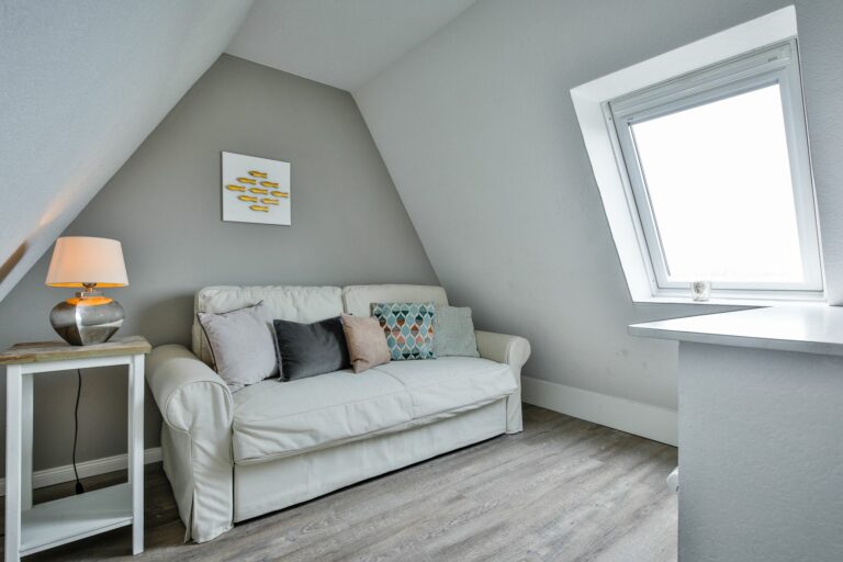Wohnzimmer in Ferienwohnung Hörnum