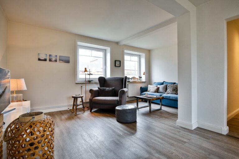 Wohnzimmer in Ferienwohnung Hörnum