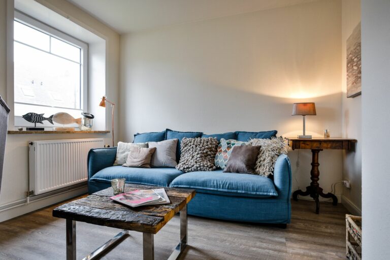 Wohnzimmer in Ferienwohnung Hörnum
