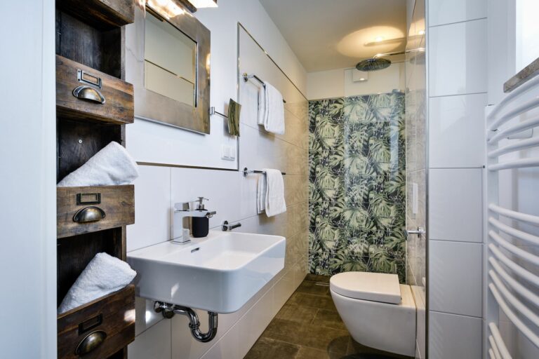 Bad in Ferienwohnung Hörnum