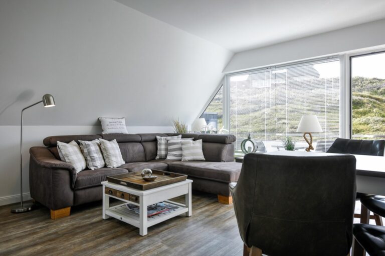 Wohnzimmer in Ferienwohnung Hörnum