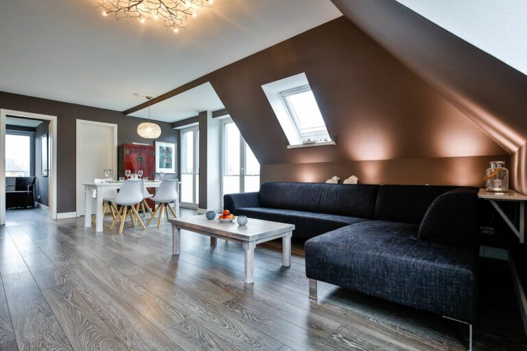 Wohnzimmer in Ferienwohnung Hörnum