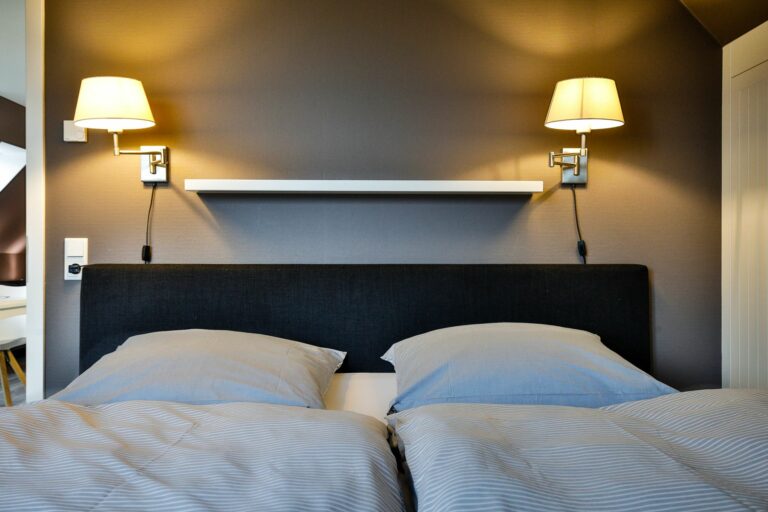 Schlafzimmer in Ferienwohnung Hörnum