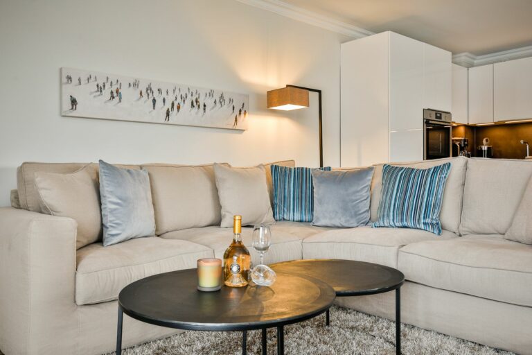 Wohnzimmer in Ferienwohnung Hörnum