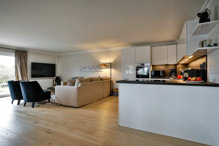Wohnküche in Ferienwohnung Hörnum