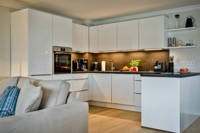 Küche in Ferienwohnung Hörnum