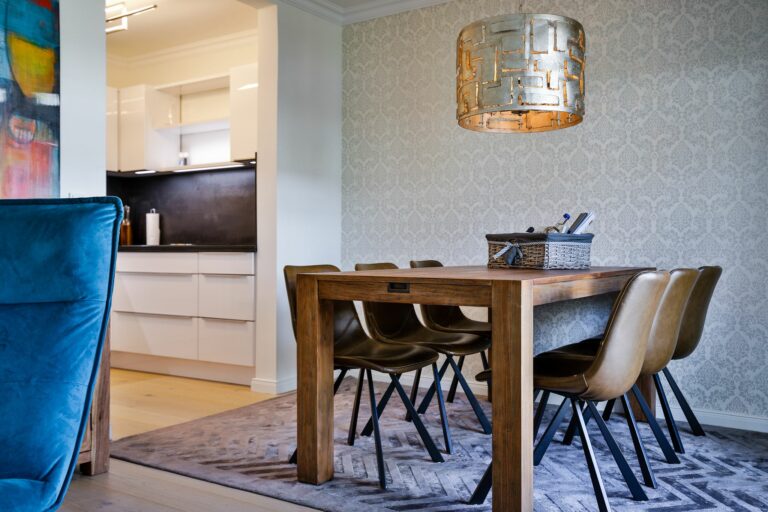 Esstisch in Ferienwohnung Hörnum