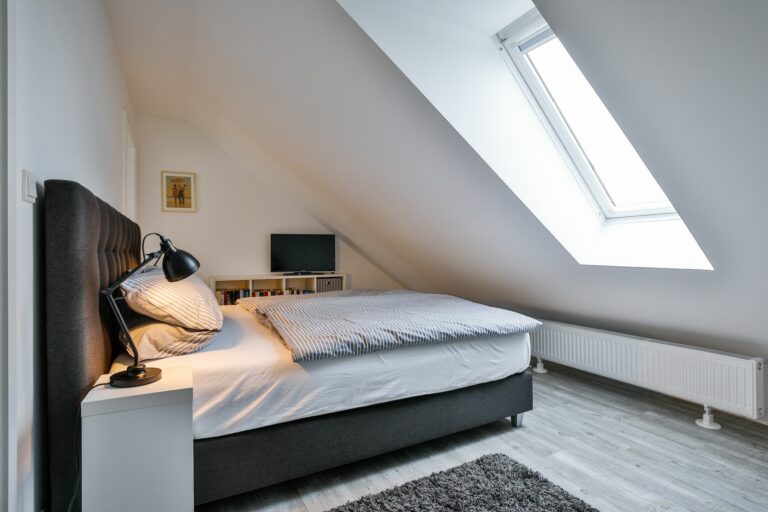 Schlafzimmer in Ferienwohnung Hörnum