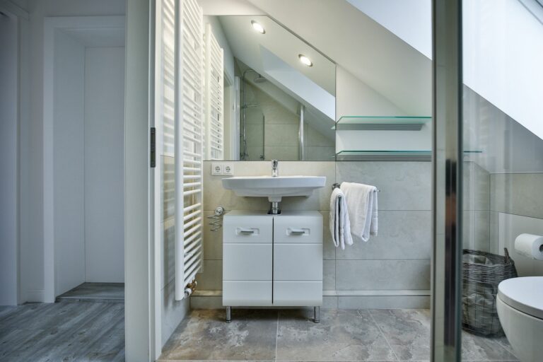 Bad in Ferienwohnung Hörnum