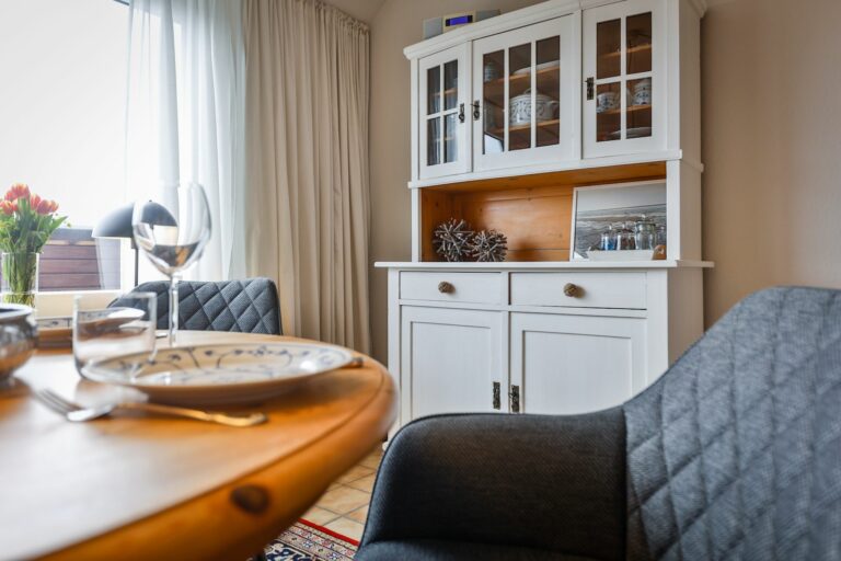 Esstisch in Ferienwohnung Hörnum