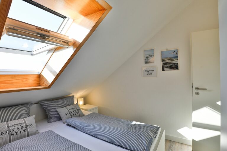 Schlafzimmer in Ferienwohnung Hörnum
