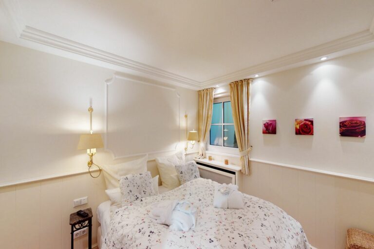 Schlafzimmer in Ferienwohnung Hörnum