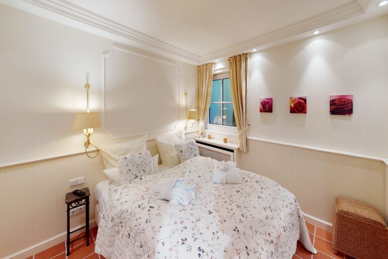Schlafzimmer in Ferienwohnung Hörnum