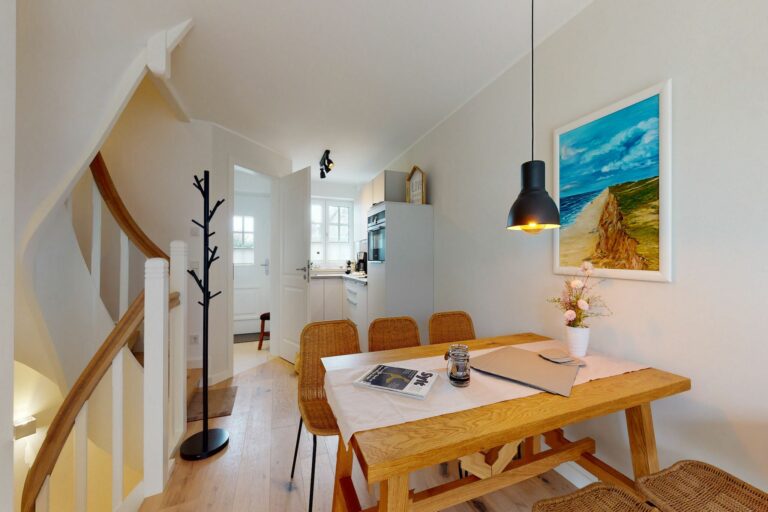 Wohnzimmer in Ferienwohnung Hörnum