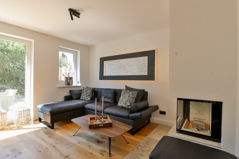 Wohnzimmer in Ferienwohnung Hörnum
