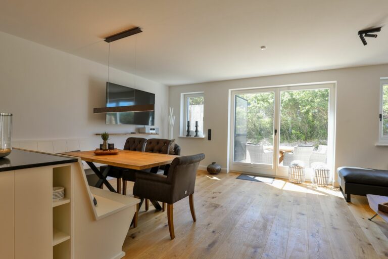 Wohnzimmer in Ferienwohnung Hörnum