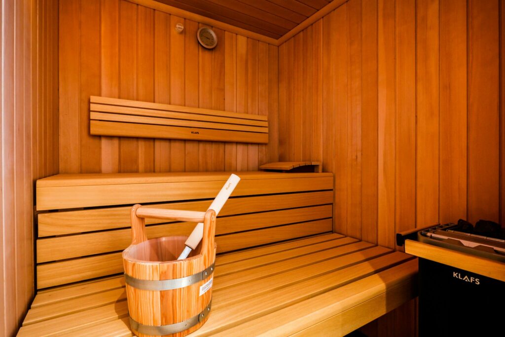 Sauna in Ferienwohnung Hörnum