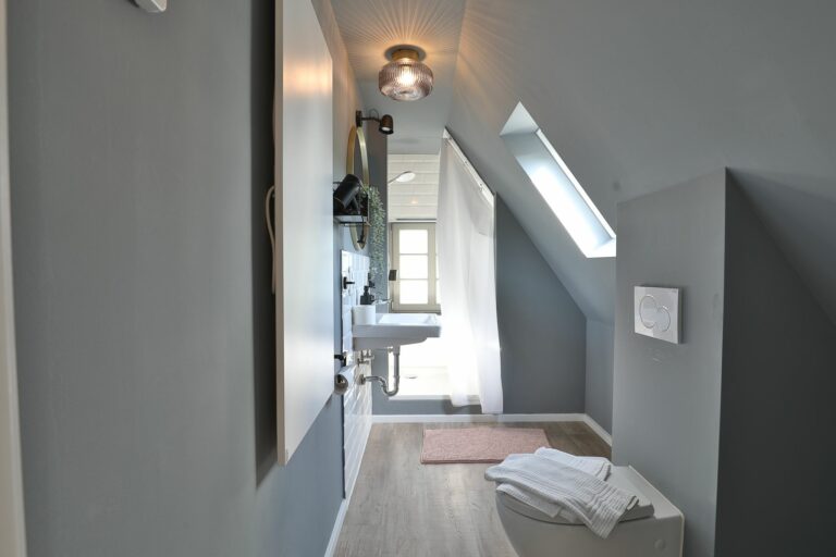 Bad in Ferienwohnung Hörnum