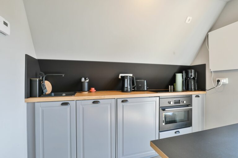 Küche in Ferienwohnung Hörnum