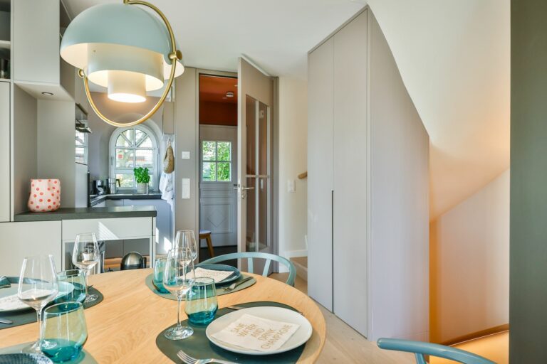 Esstisch in Ferienwohnung Hörnum