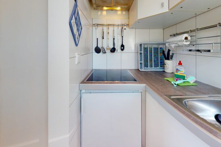 Küche in Ferienwohnung Hörnum