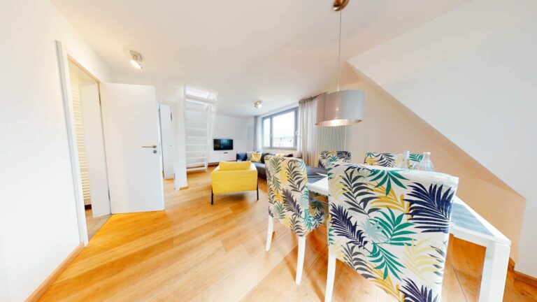 Wohnzimmer in Ferienwohnung Hörnum
