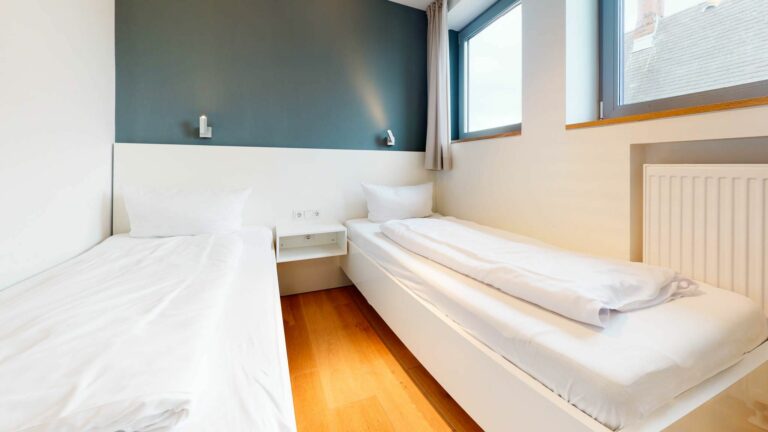 Schlafzimmer in Ferienwohnung Hörnum