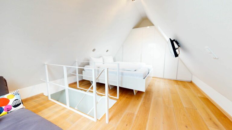 Schlafzimmer in Ferienwohnung Hörnum