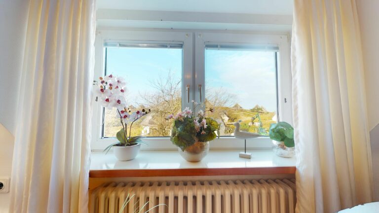 Fensterbank in Ferienwohnung Hörnum