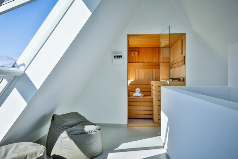 Ferienhaus mit Sauna