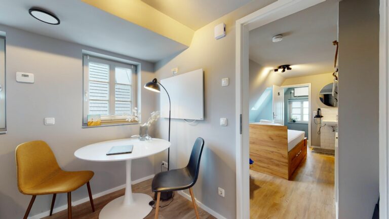 Esstisch in Ferienwohnung Hörnum