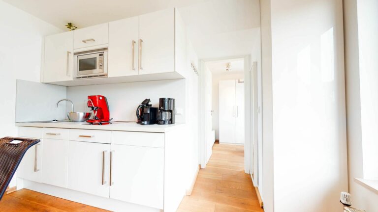 Küche in Ferienwohnung Hörnum