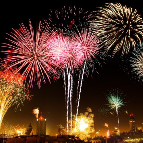 Feuerwerk Silvester Sylt